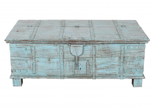 Antique Trunk with Lift Top by Quirky Barn | Style Our Home