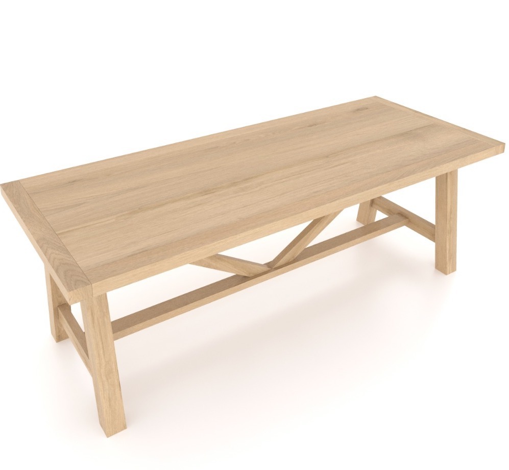 Bassano 220cm Dining Table by Bentley Designs | Style Our Home