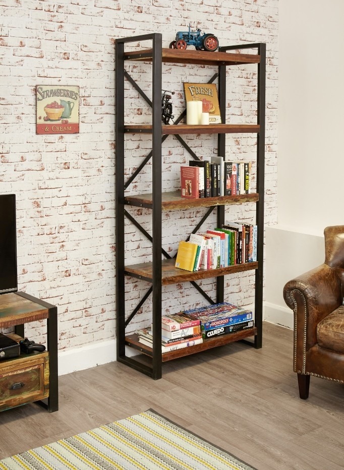 Baumhaus Urban Chic Large Open Bookcase - Style Our Home