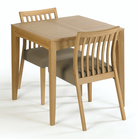 Bergen Oak Small Extending Dining Table - Style Our Home