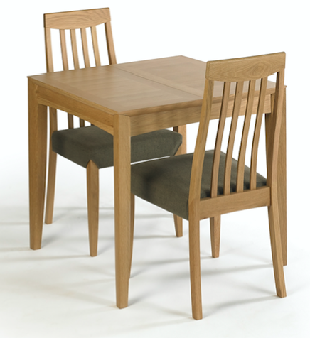 Bergen Oak Small Extending Dining Table - Style Our Home