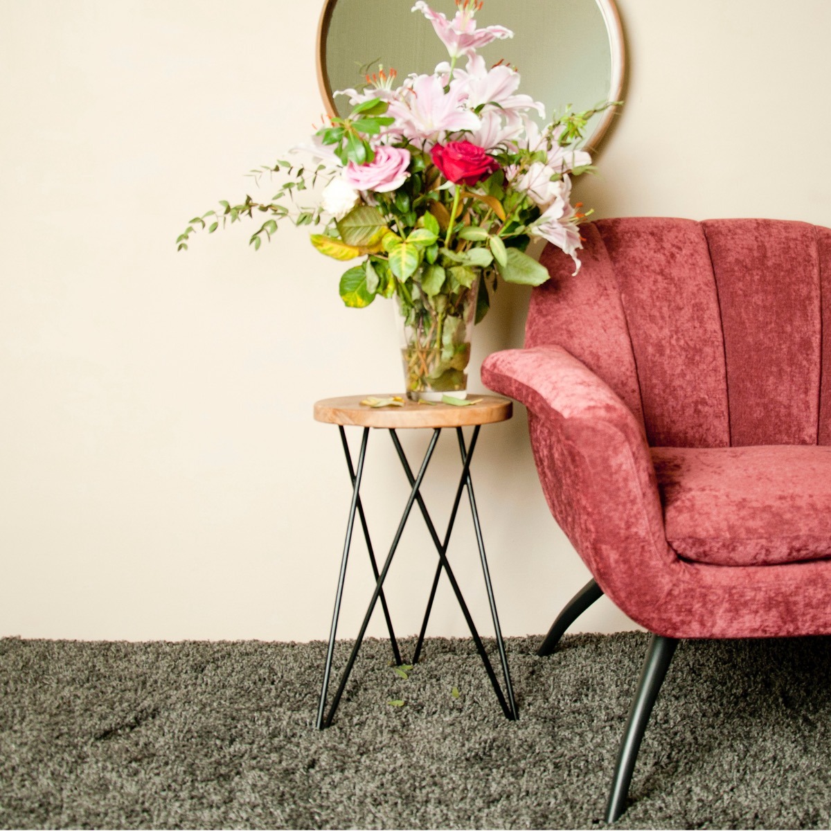 Bibisa Round Stool