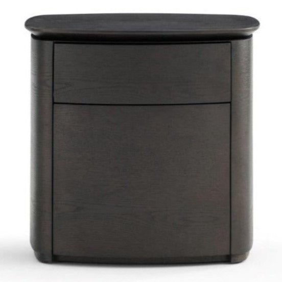 Blade Bedside Table - Smoke Oak by Tommy Franks | Style Our Home