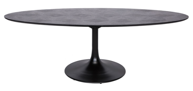 Blax Oval 250cm Dining Table by Richmond Interiors | Style Our Home 