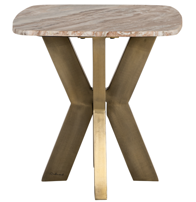 Bottega Blush Beige End Table by Richmond Interiors | Style Our Home