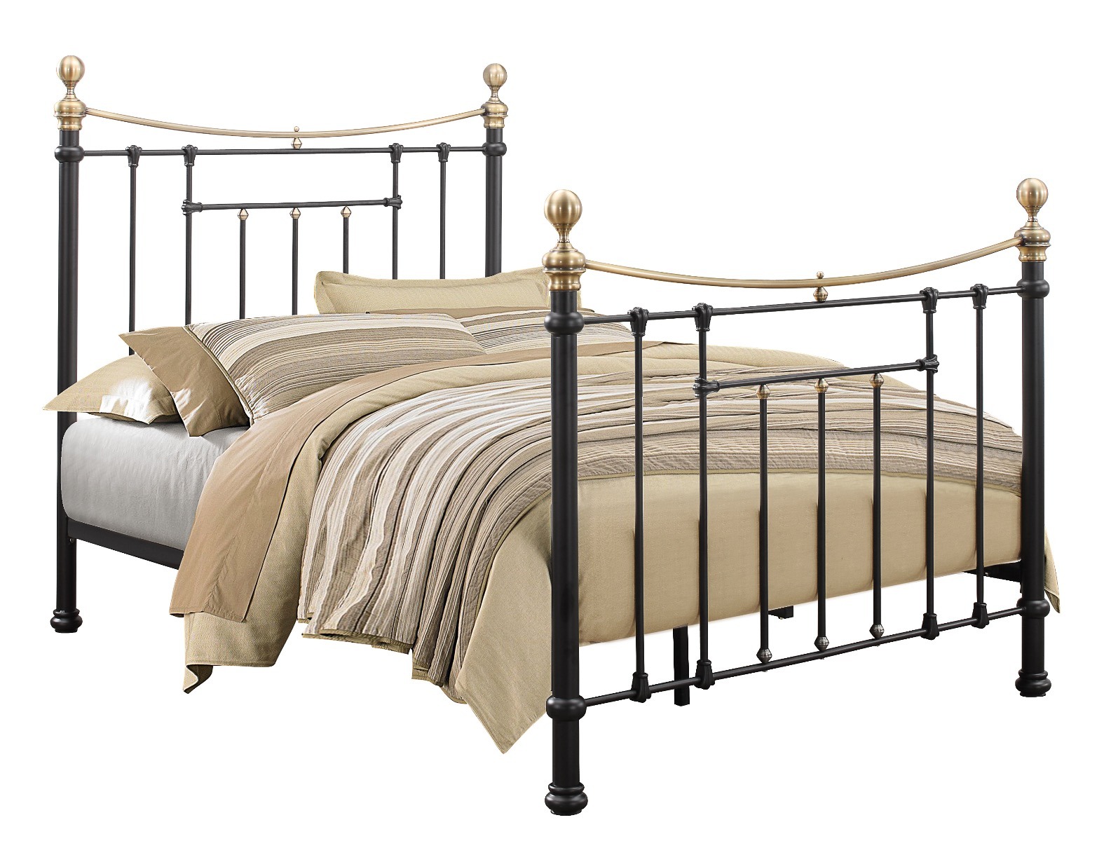 Bronte Black 5' King Bed