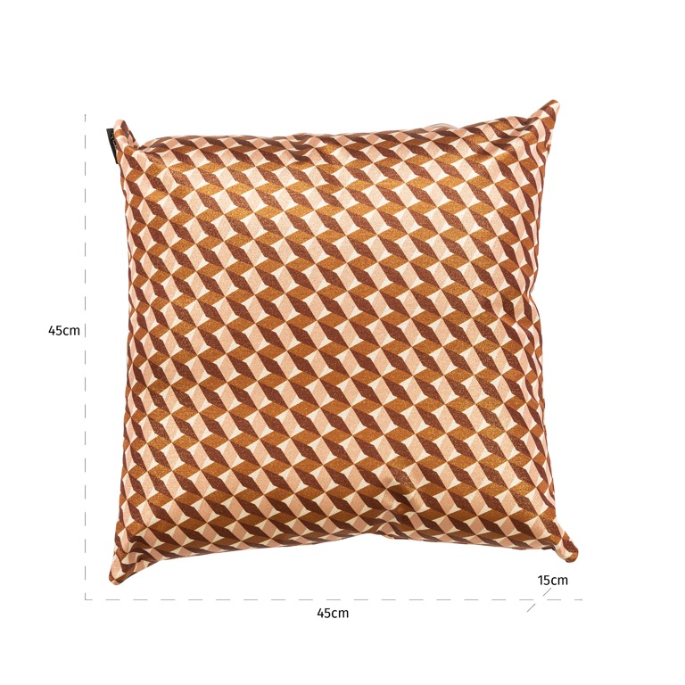 Cushion Philine 50x50 (Architect 3575 Brique Donna BT24508) by  Richmond Interiors | Style Our Home