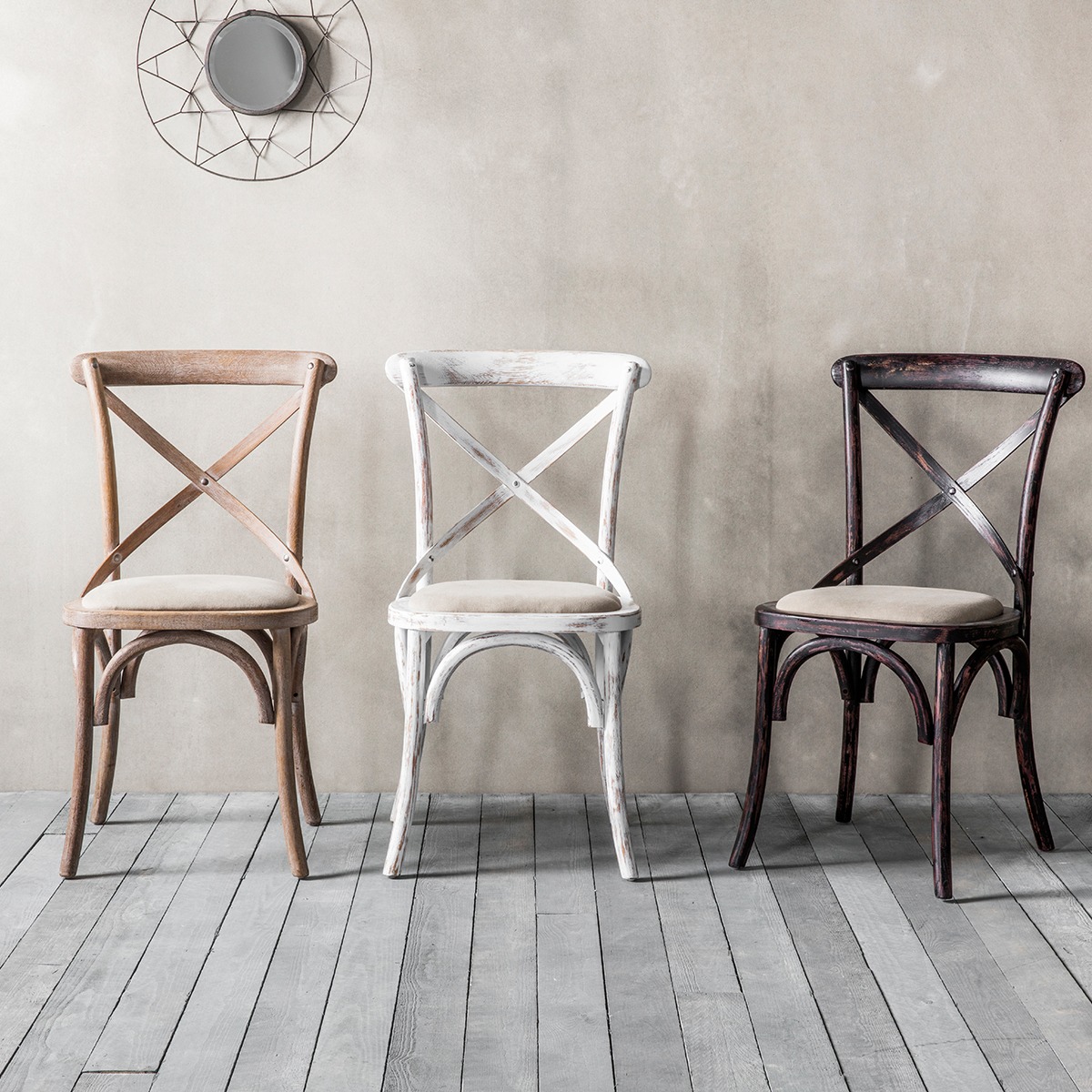 Café White Dining Chair (pair) - Style Our Home