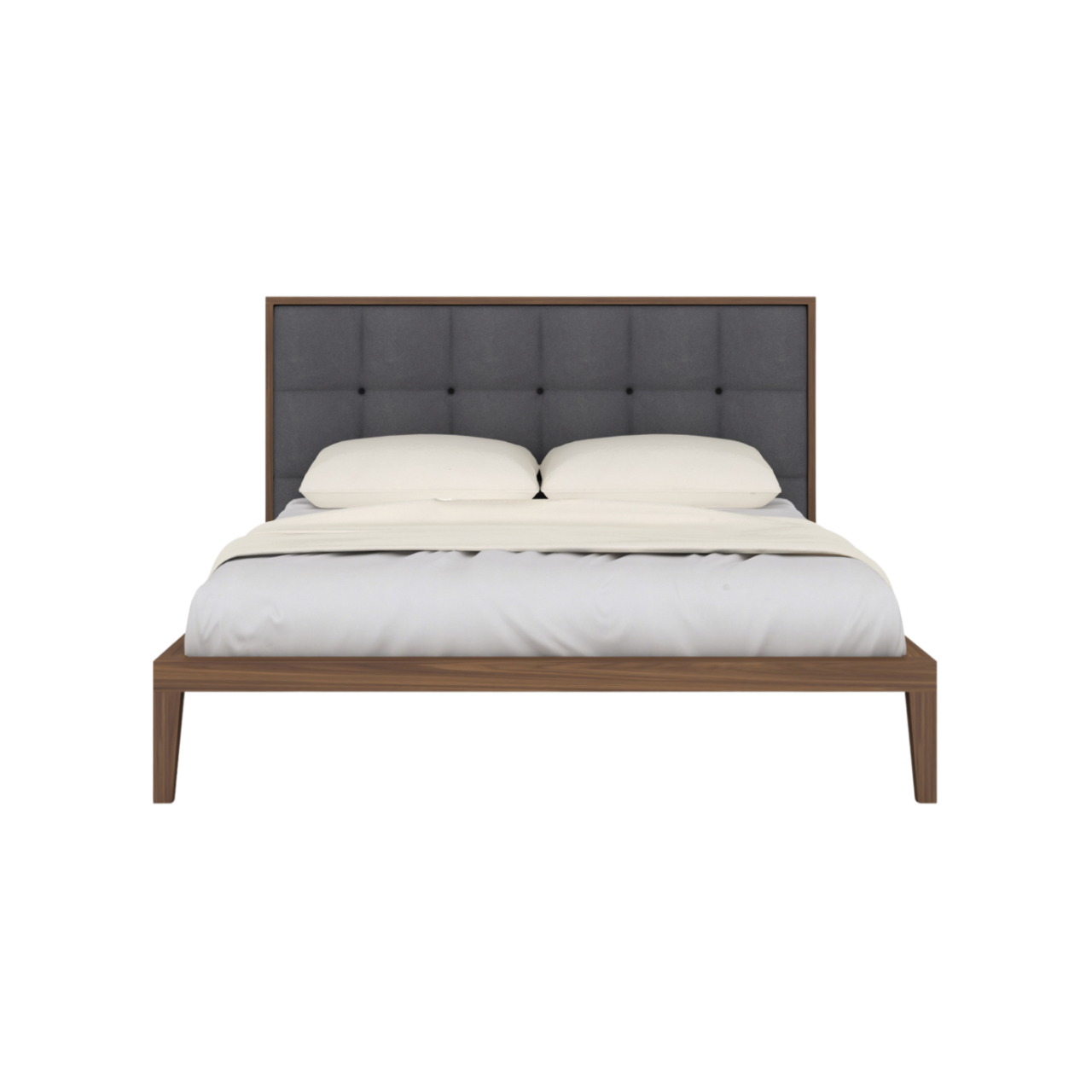 Calla Beds in Walnut/Grey by Twent10 Designs | Style Our Home
