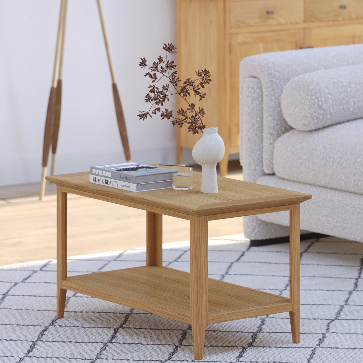 Coffee Table With Shelve by Hertiance Furniture | Style Our Home