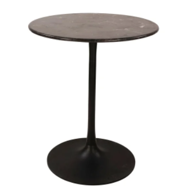 Carlten Black Bistro Table by Richmond Interiors | Style Our Home 