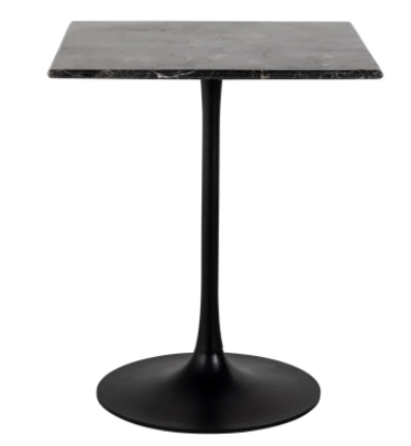 Carlten Black Square Bistro Table by Richmond Interiors | Style Our Home 