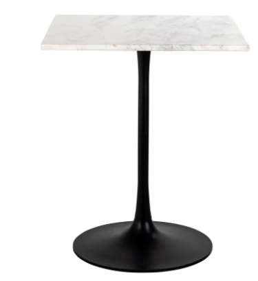 Carlten White Square Bistro Table by Richmond Interiors | Style Our Home 