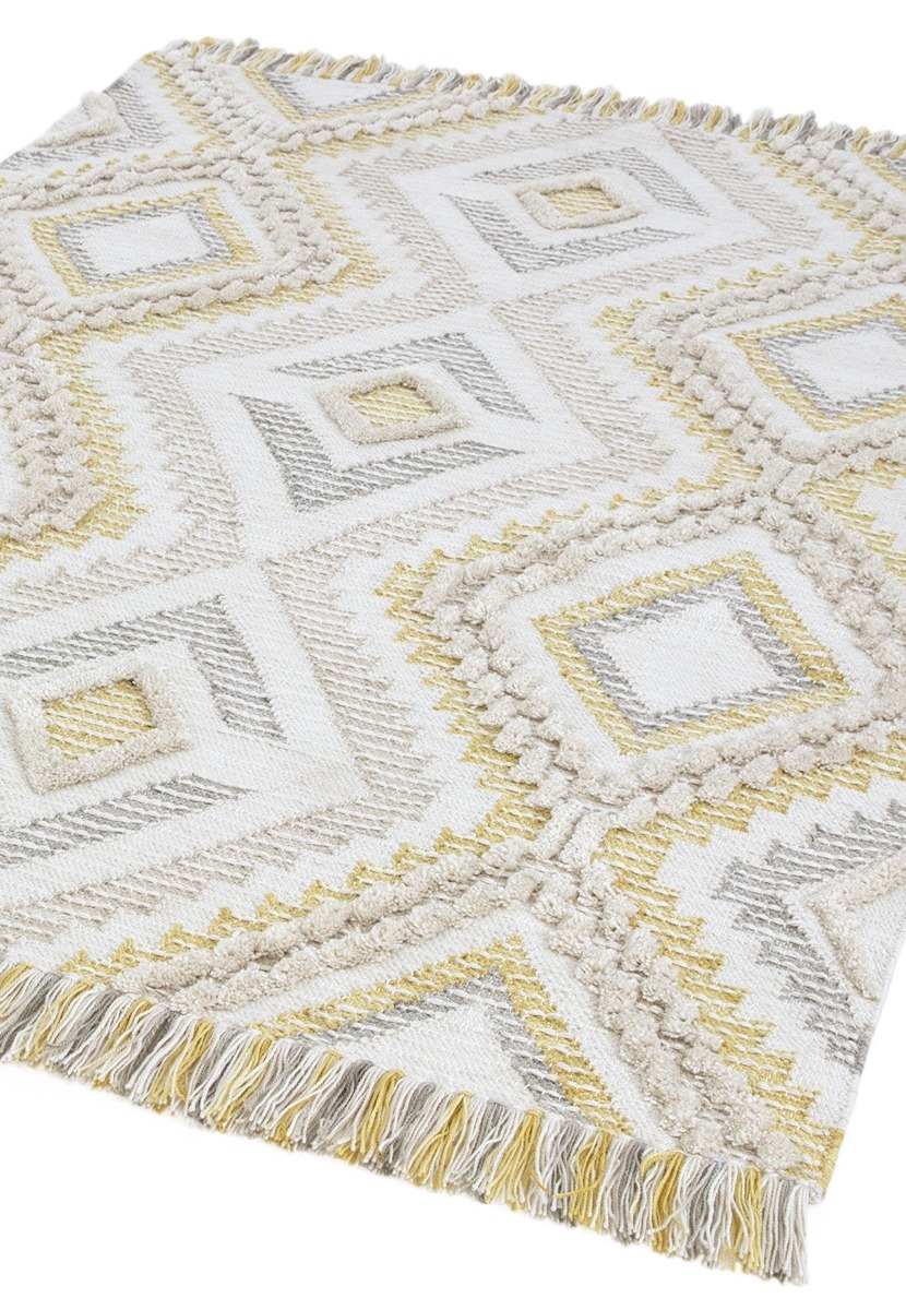 Carlton Mustard Rug By Asiatic London | Style Our Home 