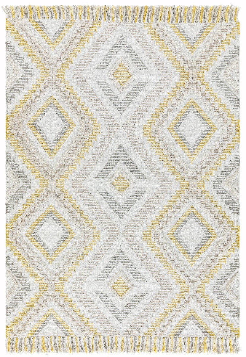 Carlton Mustard Rug By Asiatic London | Style Our Home 