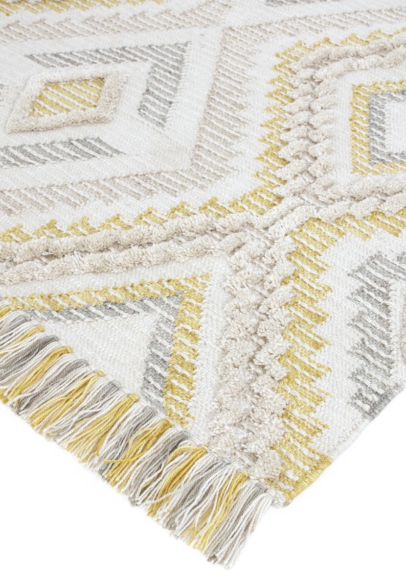 Carlton Mustard Rug By Asiatic London | Style Our Home 