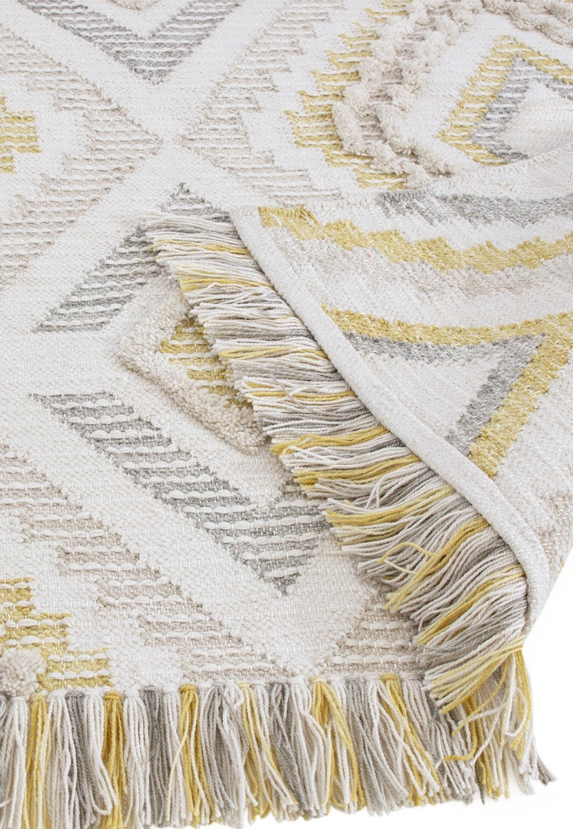 Carlton Mustard Rug By Asiatic London | Style Our Home 