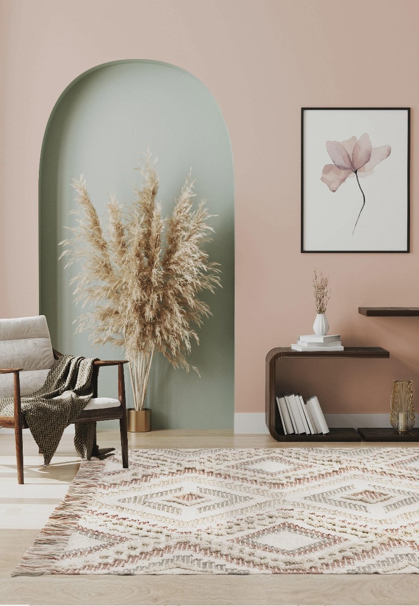 Carlton Pink Rug by Asiatic London | Style Our Home 