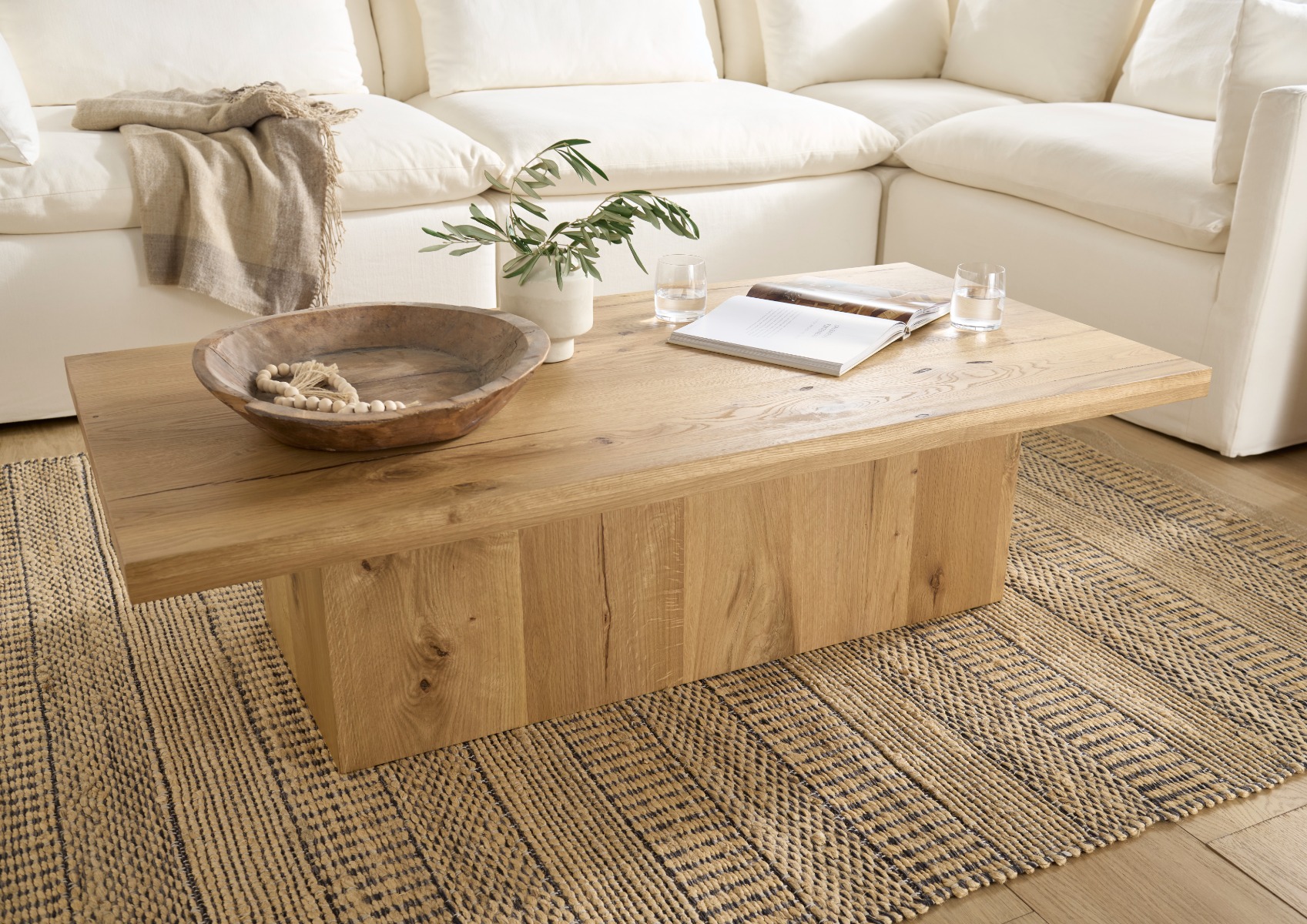 Forma Oak Block Coffee Table by Zephyr Home | Style Our Home