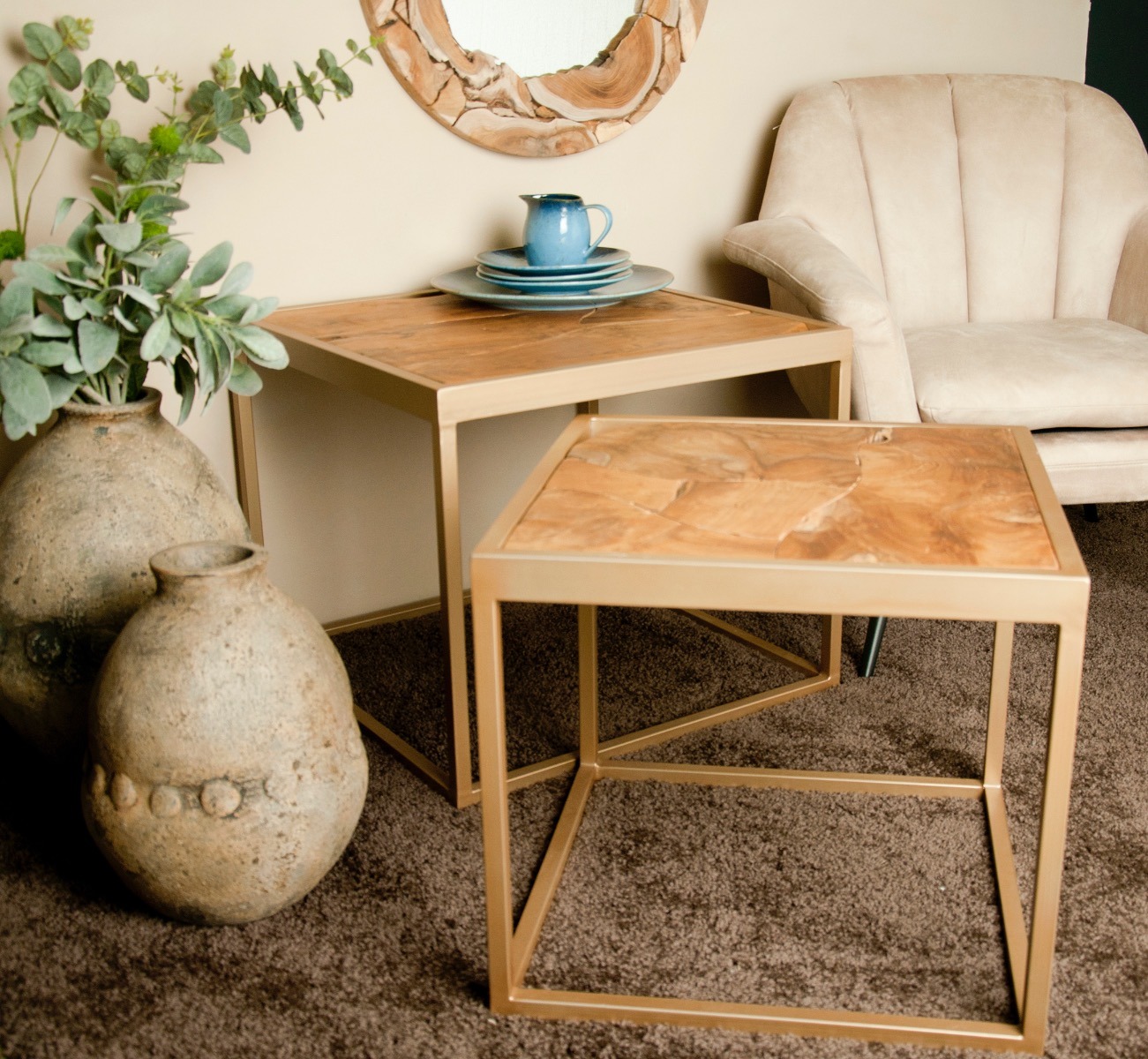 New Island Coffee Tables (Set of 2)