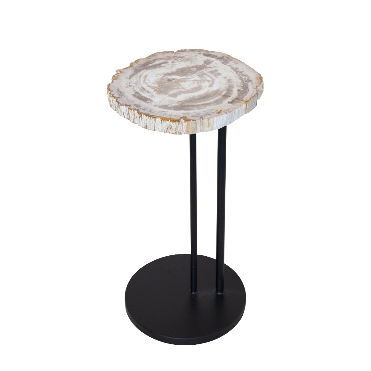 Light Petrified Wood Staccato Table by Bluebone | Style Our Home