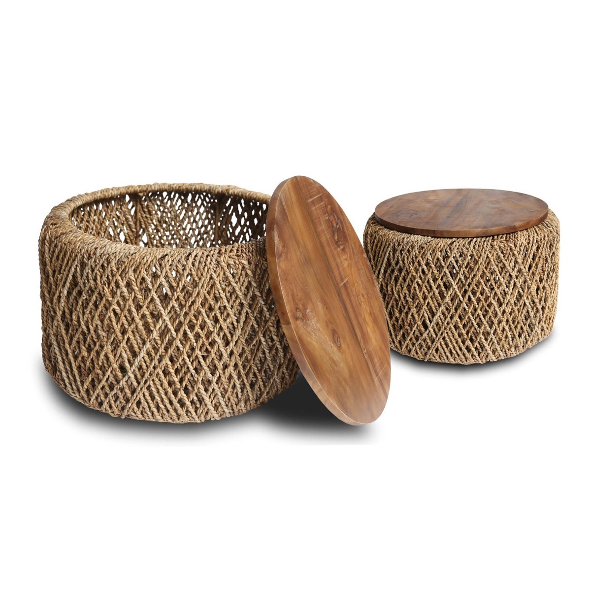 Tokio Set of 2 Natural Coffee Tables