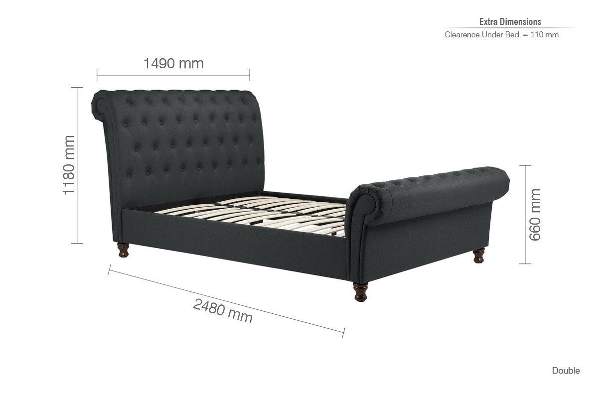 Castello Double Bed