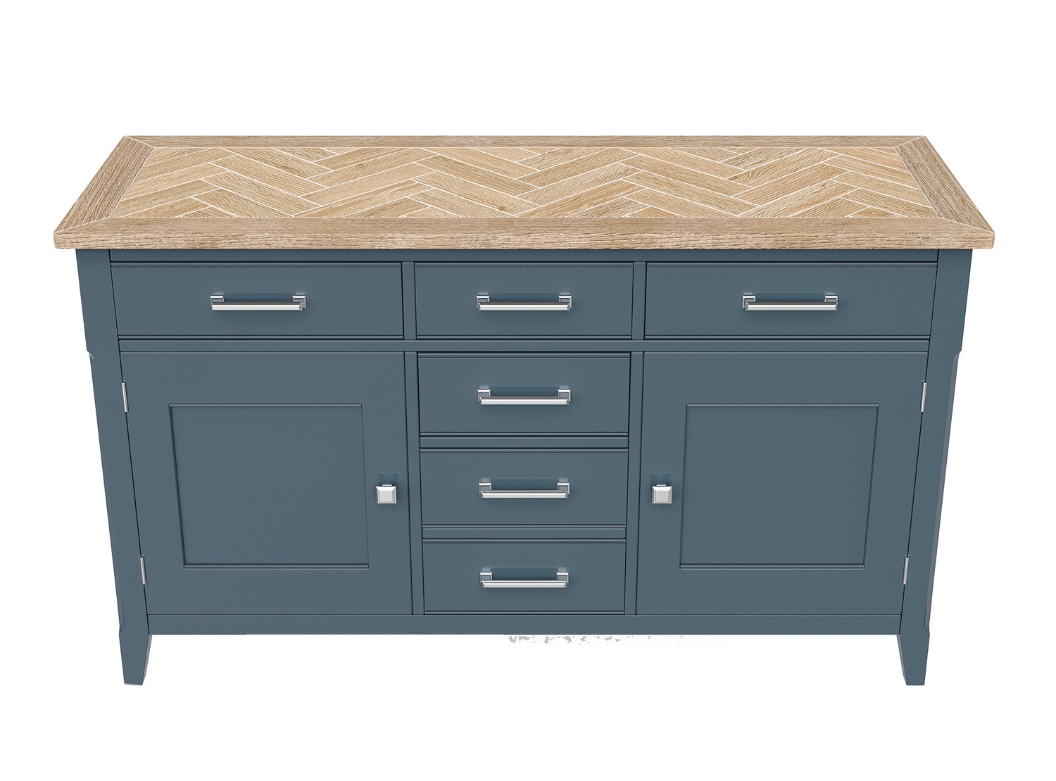 Signature Blue Large Sideboard  by Baumhaus | Style Our Home