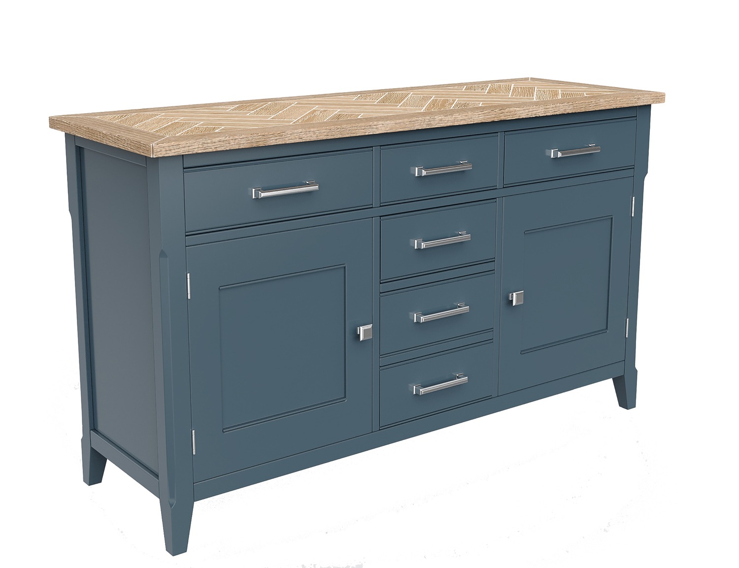 Signature Blue Large Sideboard  by Baumhaus | Style Our Home