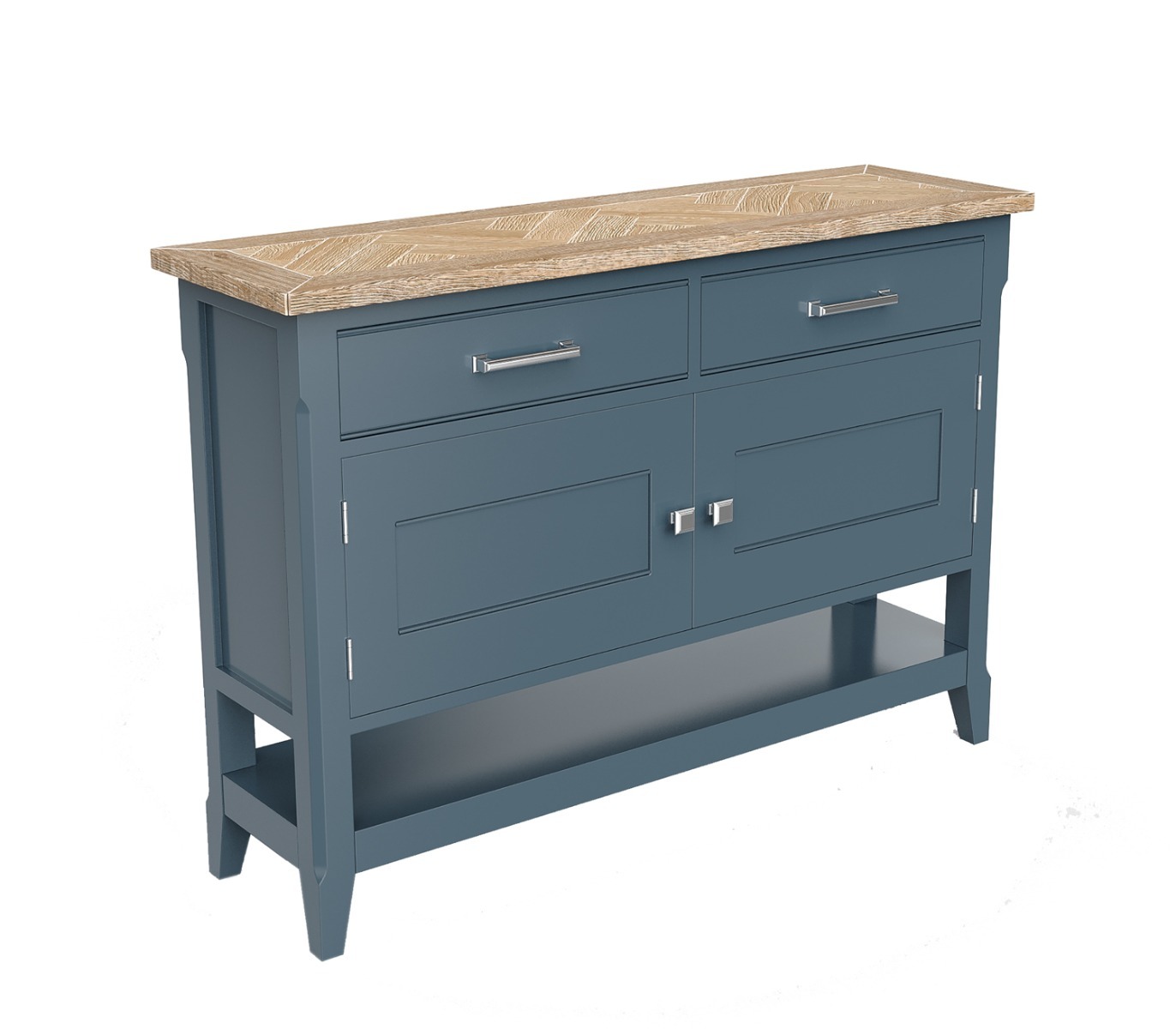 Signature Blue Small Sideboard / Hall Console Table by Baumhaus | Style Our Home