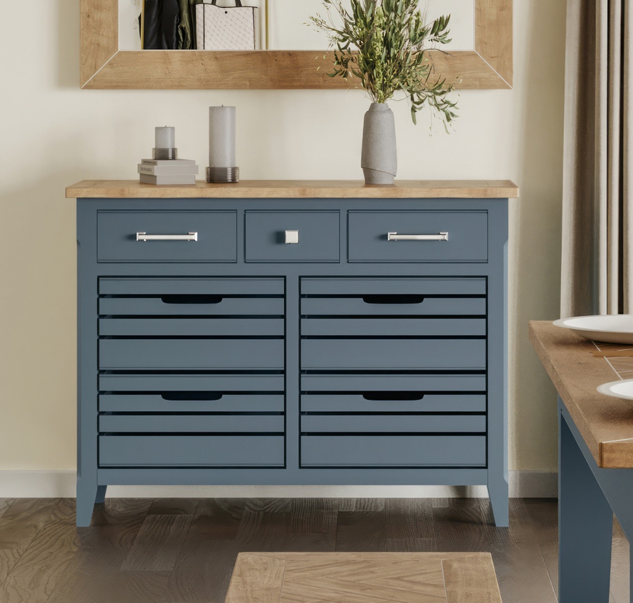 Signature Blue Sideboard / Servery by Baumhaus | Style Our Home