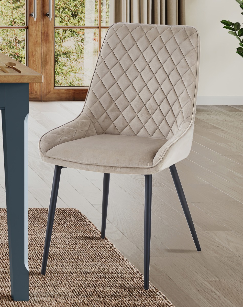 Signature Blue Dining Chair - MINK  (Pack of Two) by Baumhaus | Style Our Home