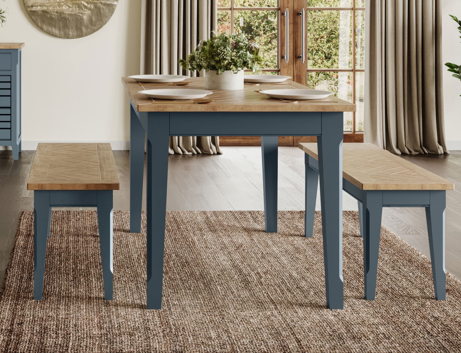 Signature Blue Dining Table by Baumhaus | Style Our Home