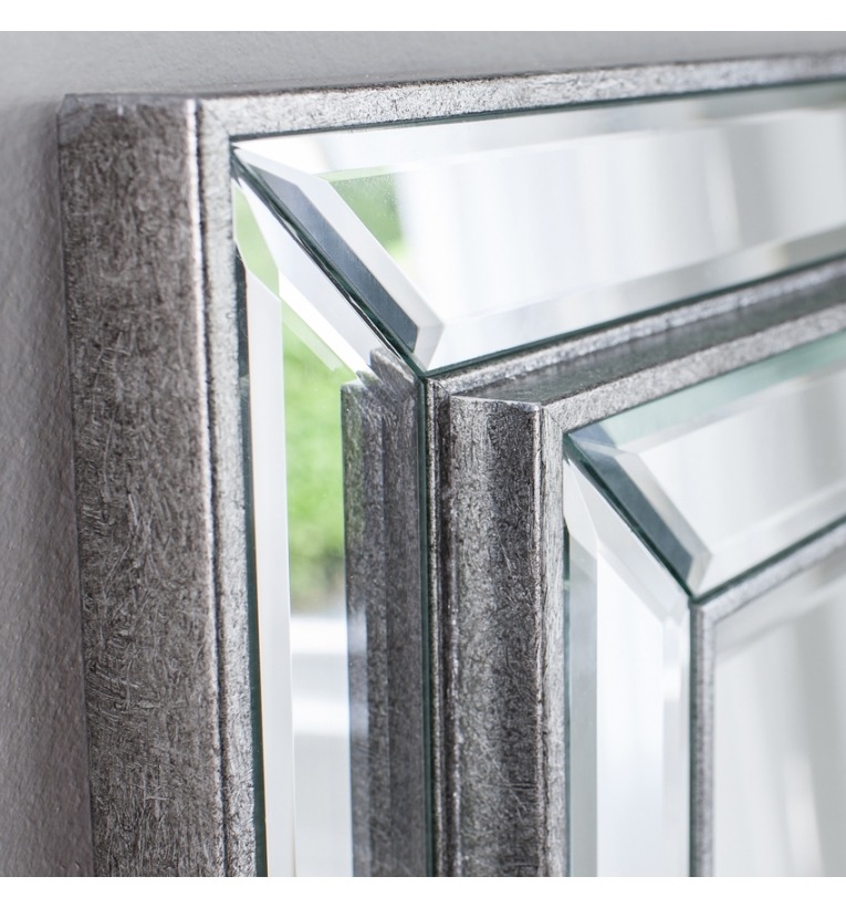 Chambery Leaner Mirror Pewter | Style Our Home