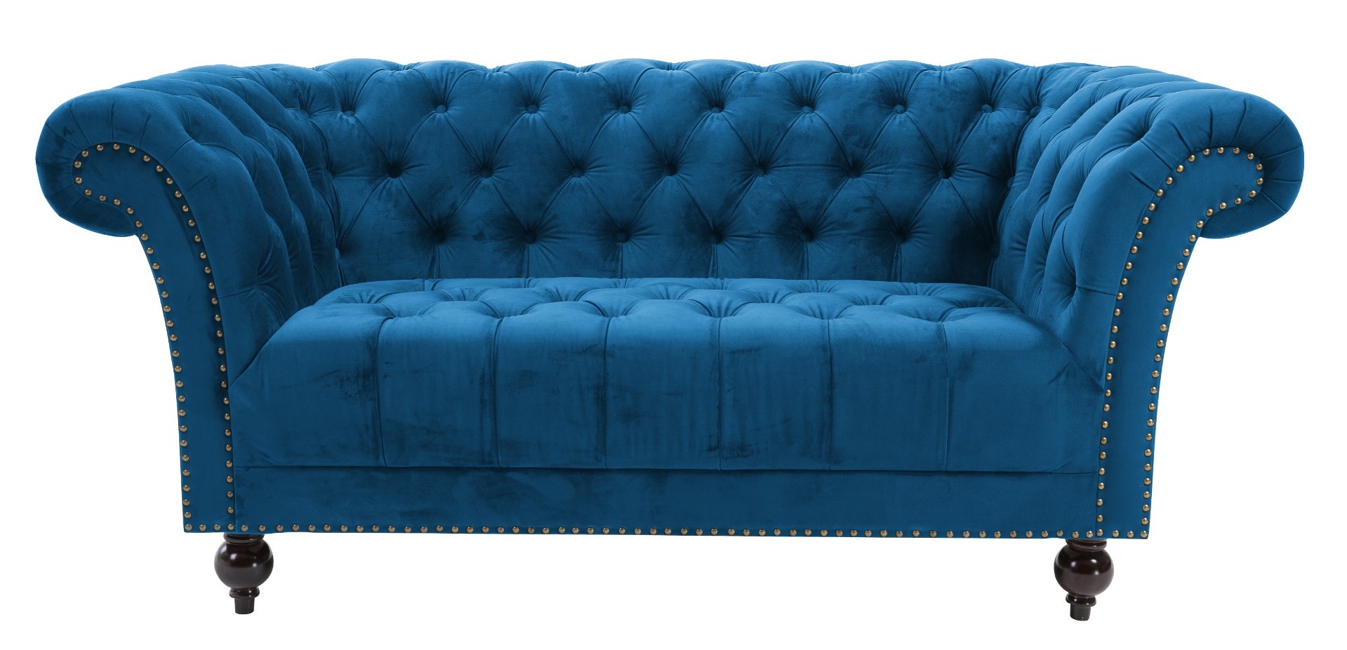 Chester Blue 2 Seater Sofa