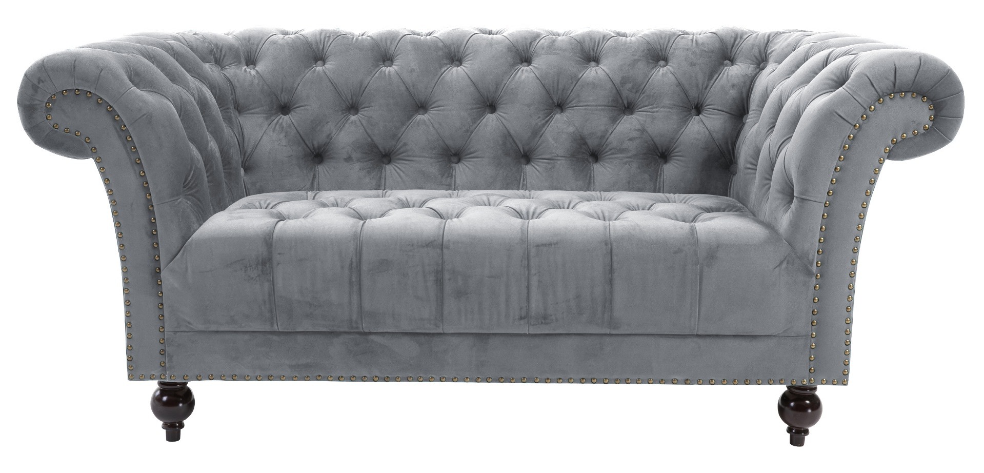 Chester Grey 2 Seater Sofa