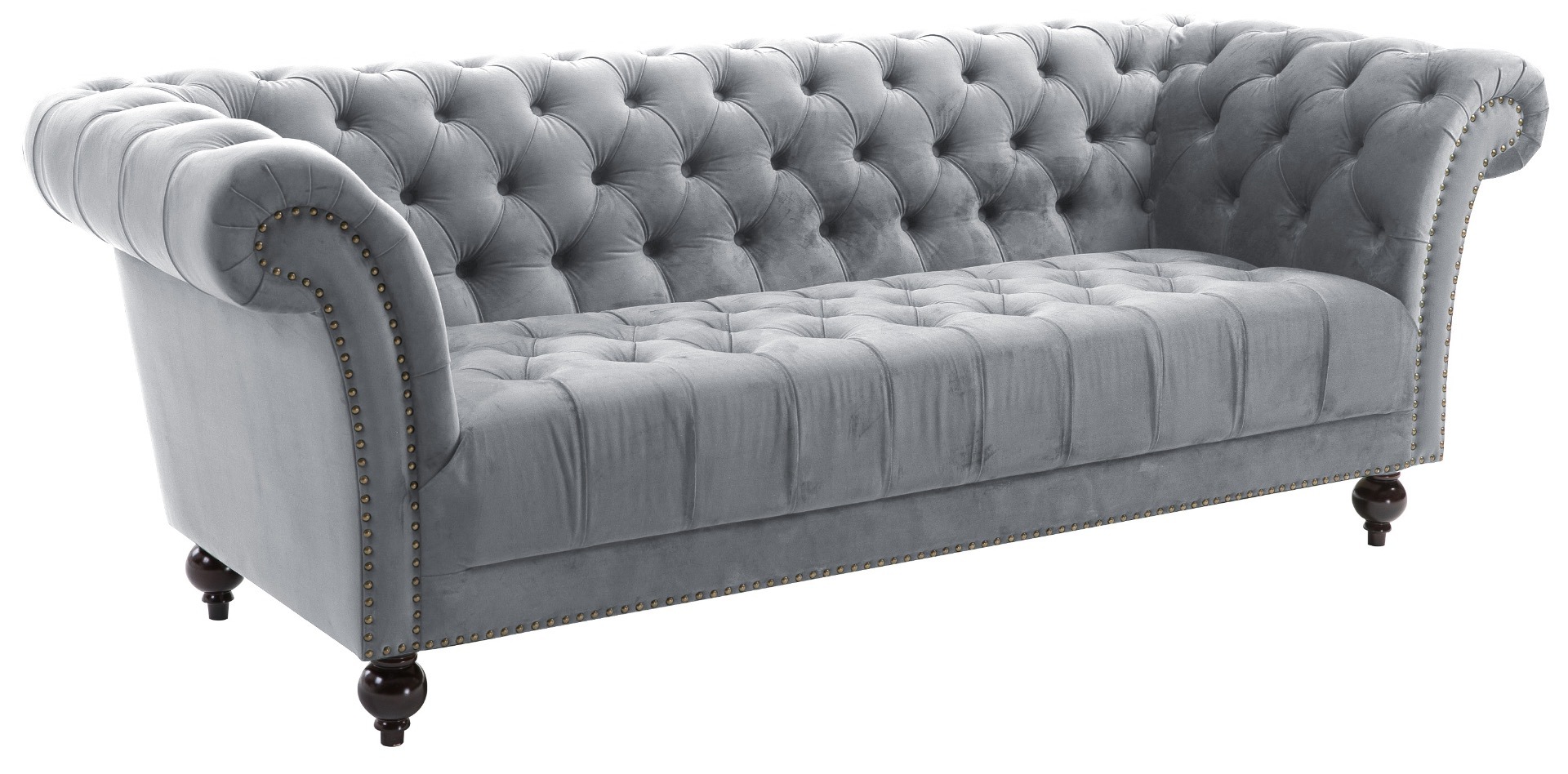 Chester Grey 3 Seater Sofa