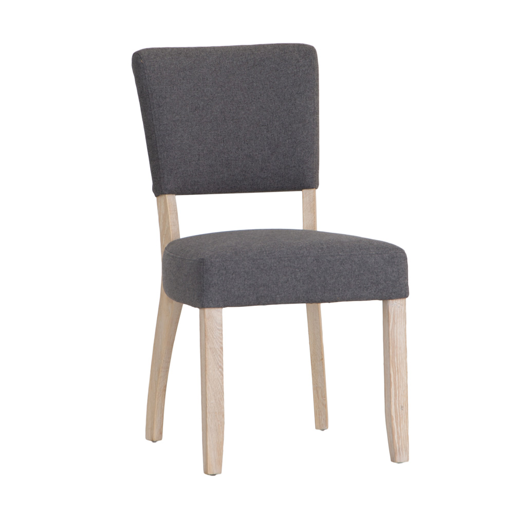 Colbury Fabric Dining Chair - Grey by Aegon Interiors | Style Our Home