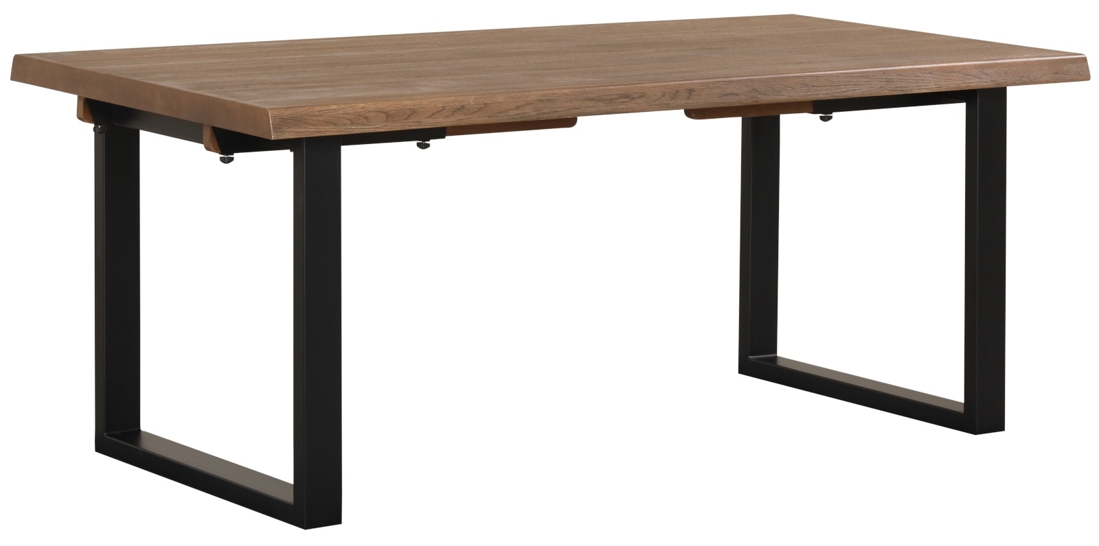 Franklin 190 Dining Table With Metal U Base by Classic Furniture | Style Our Home