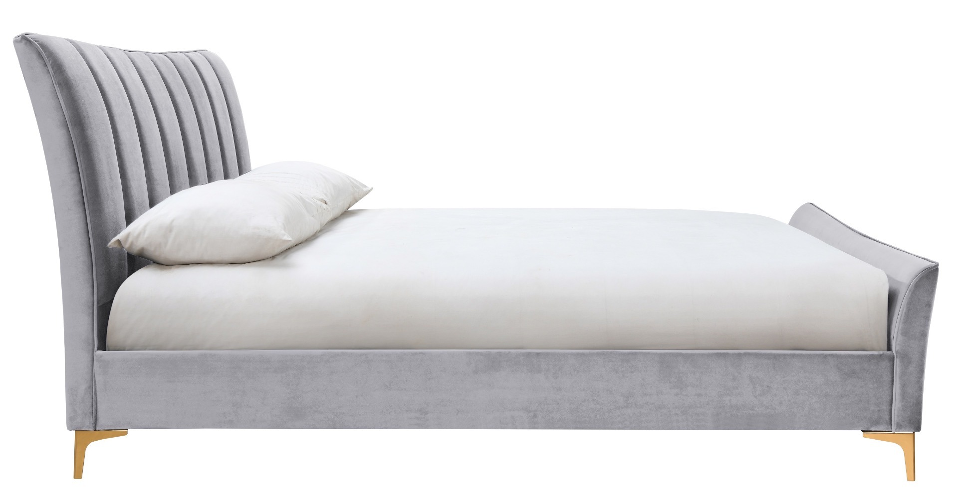 Clover Grey 5' King Bed