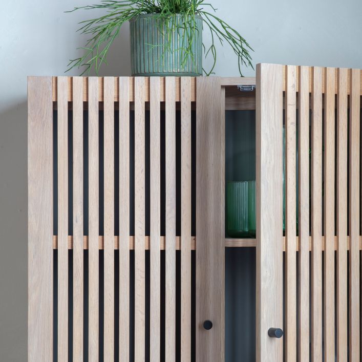 Sakura 2 Door Cocktail Cabinet by Hudson Living | Style Our Home 
