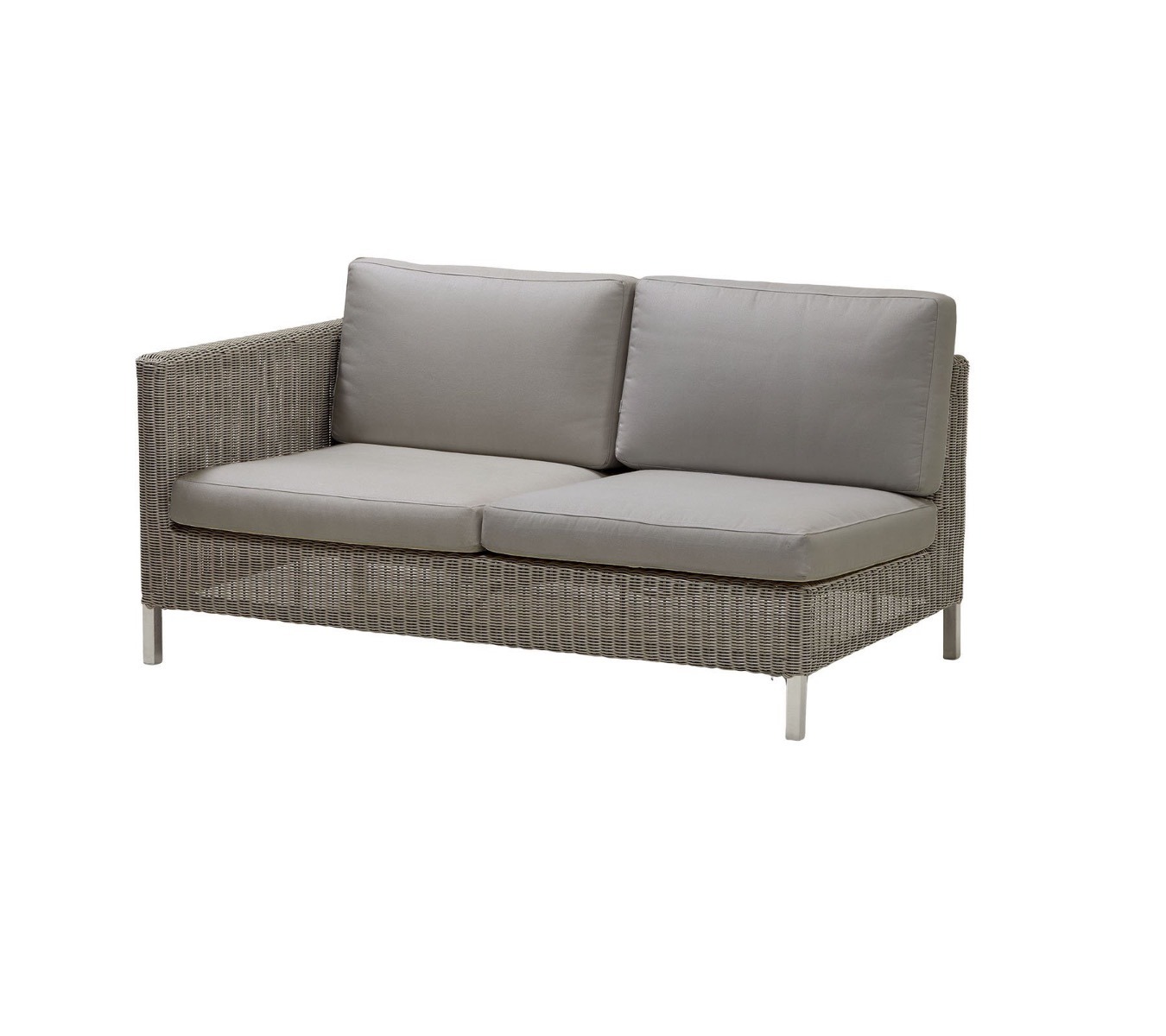 Connect Taupe 2-Seater Sofa by Cane-Line | Style Our Home