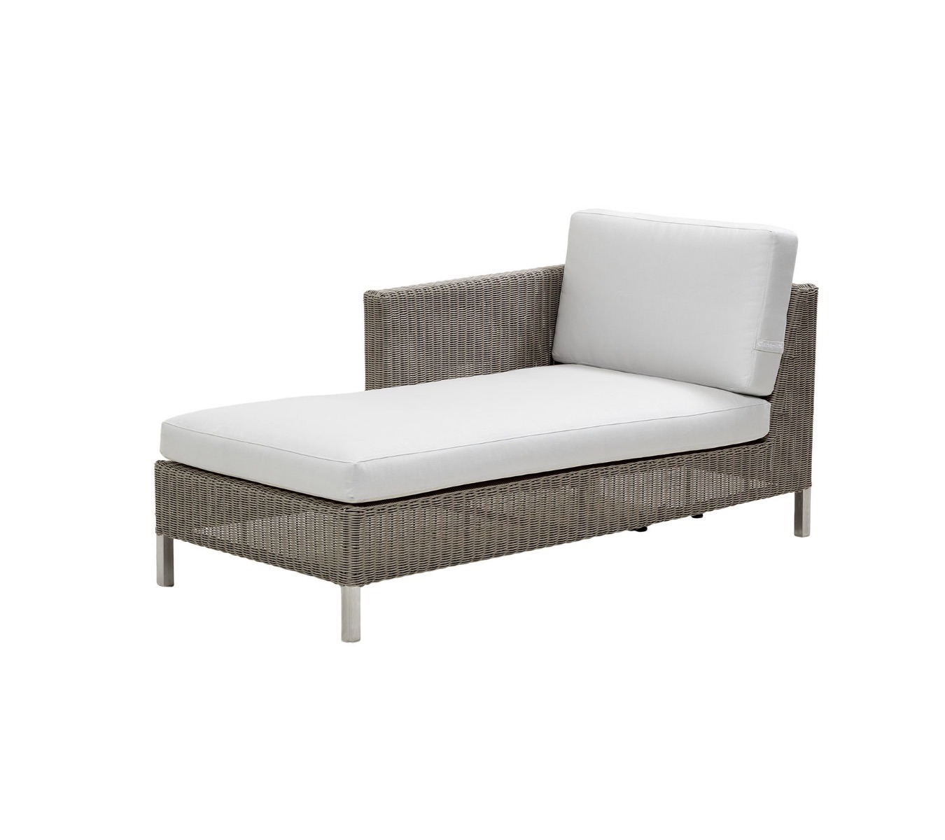 Connect Lounge Module in Taupe by Cane-Line | Style Our Home