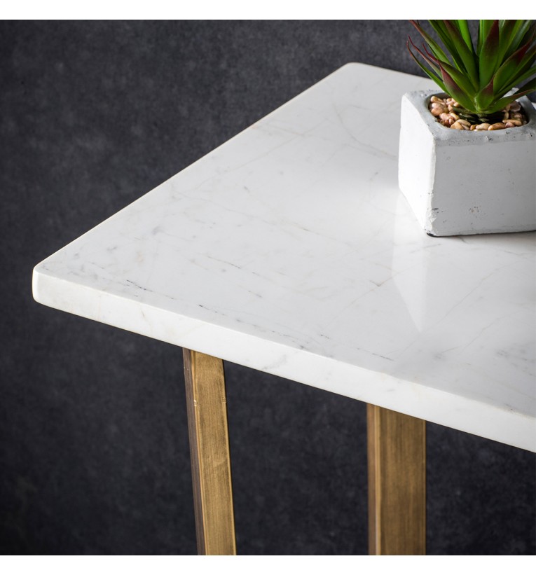 Cleo Marble Console Table - Style Our Home