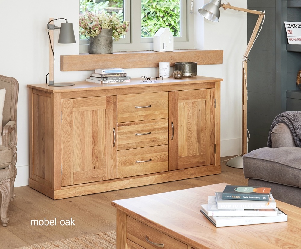 Baumhaus Mobel Oak Large Sideboard - Style Our Home