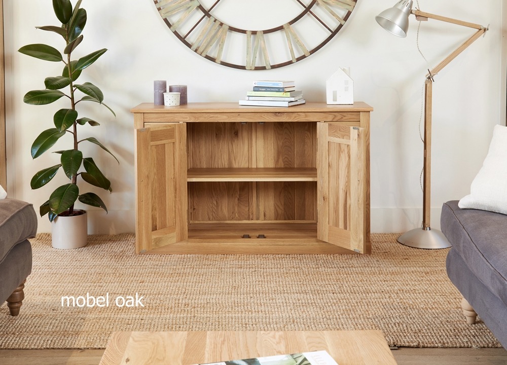 Baumhaus Mobel Oak Six Drawer Sideboard - Style Our Home