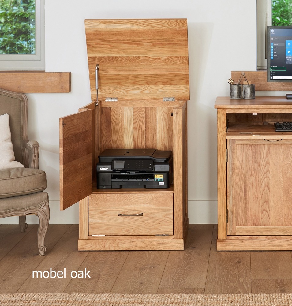 Baumhaus Mobel Oak Printer Cupboard - Style Our Home