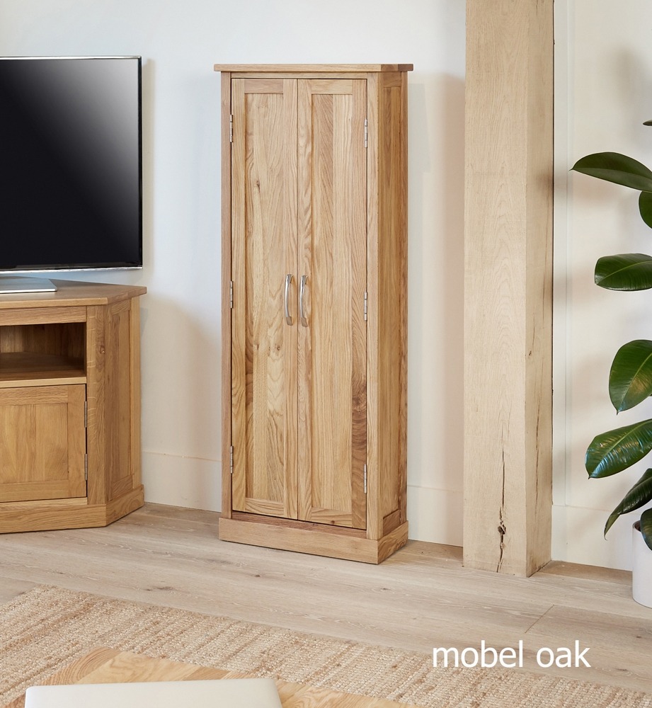 Baumhaus Mobel Oak DVD Storage Cupboard - Style Our Home