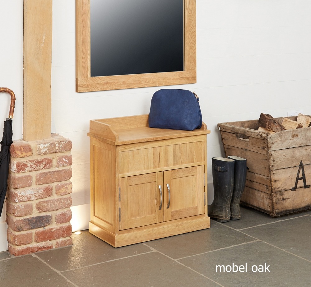 Baumhaus Mobel Oak Shoe Bench with Hidden Storage - Style Our Home