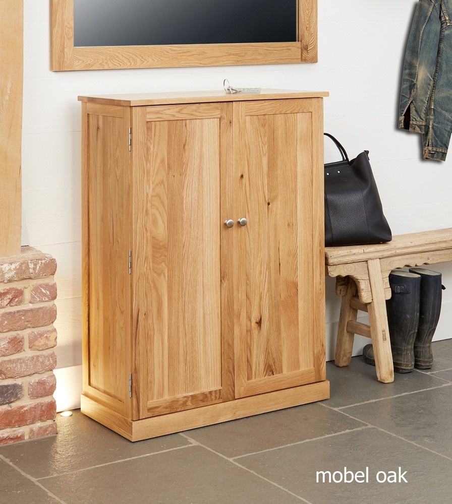 Baumhaus Mobel Oak Large Shoe Cupboard - Style Our Home